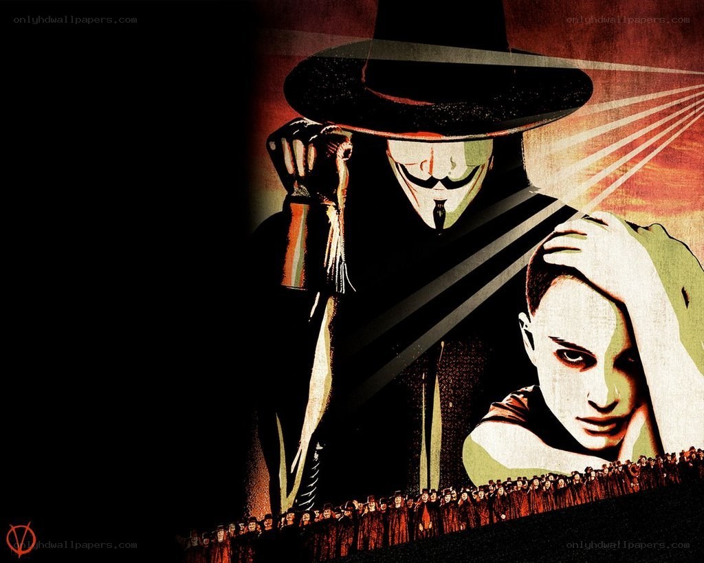 V for Vendetta propaganda art