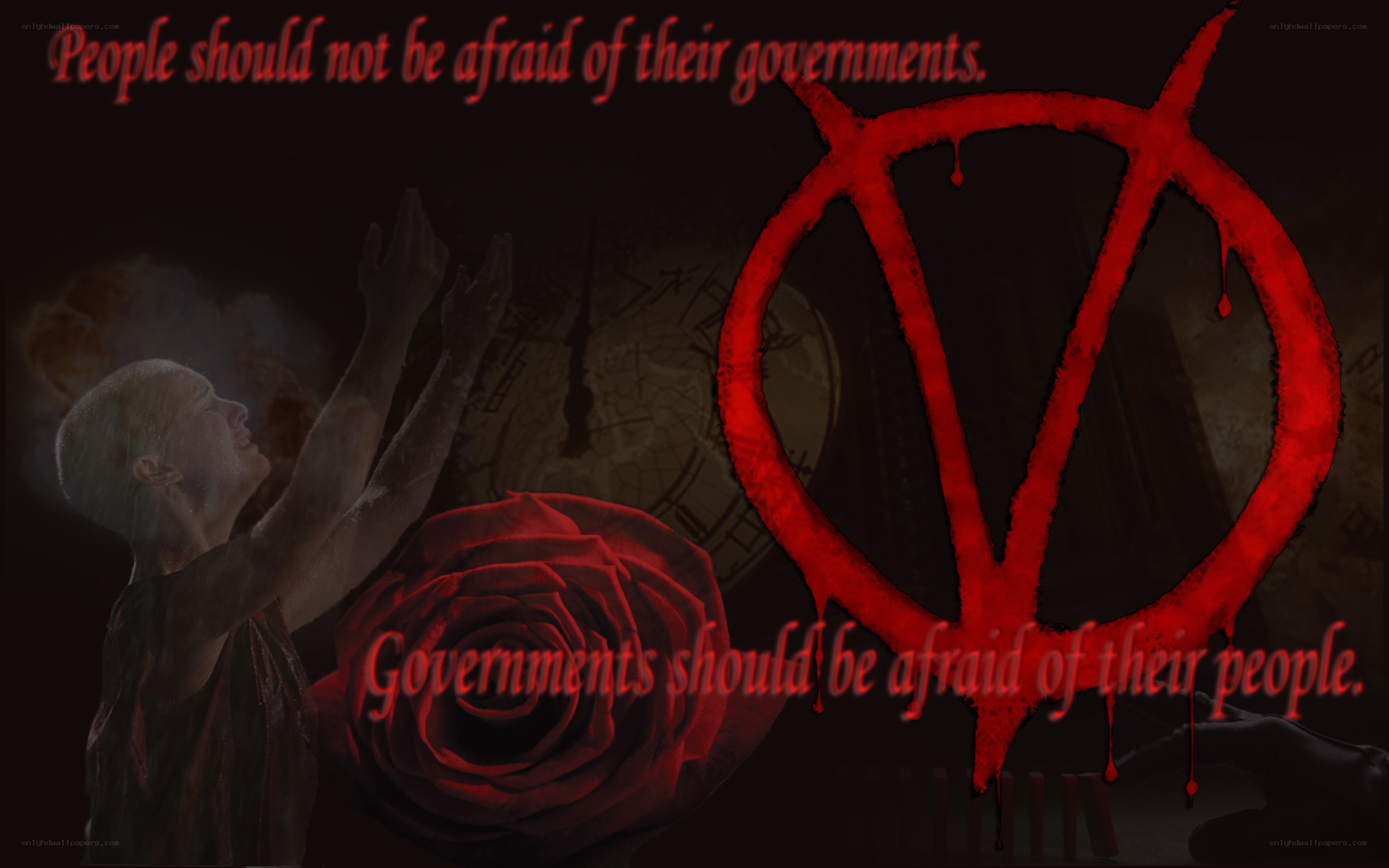 V for Vendetta propaganda art