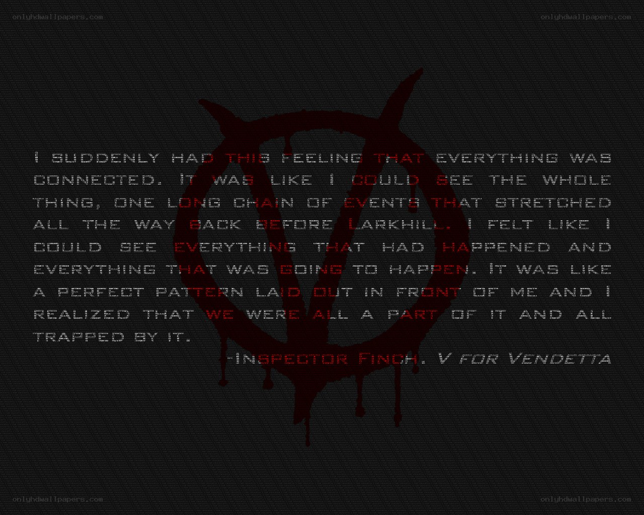 V for Vendetta quote