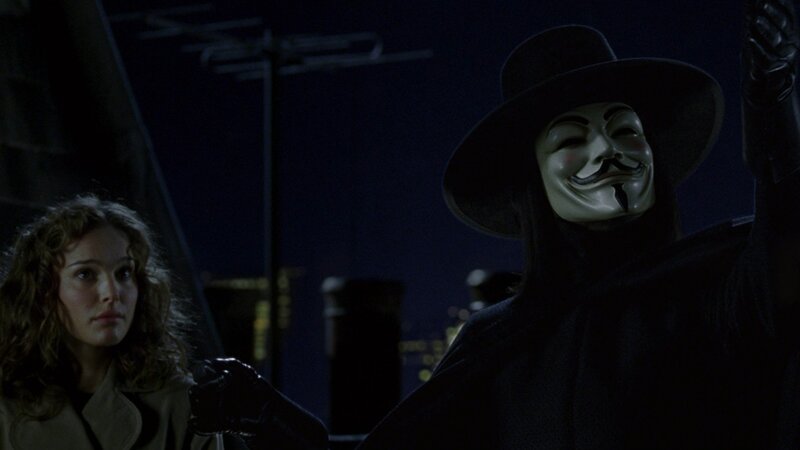 V for Vendetta scene