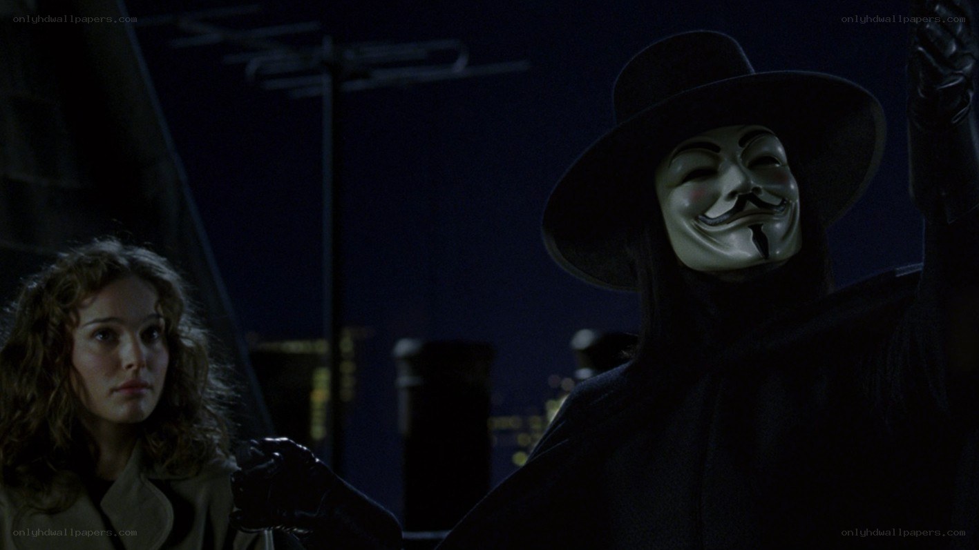 V for Vendetta scene