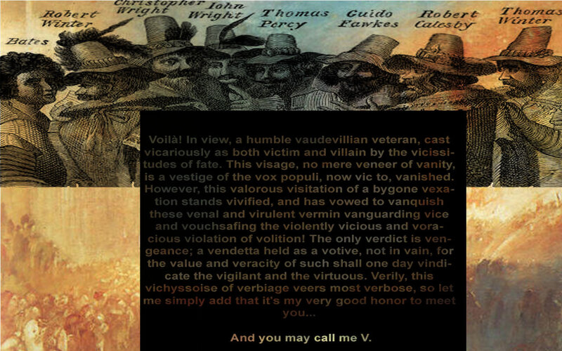 V for Vendetta speech