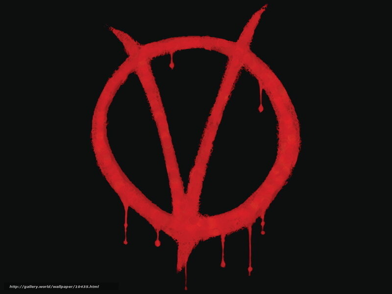 V for Vendetta symbol