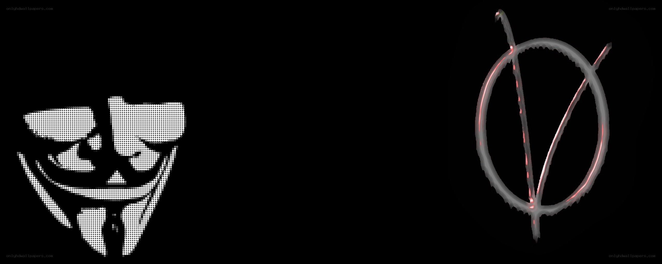 V for Vendetta symbols
