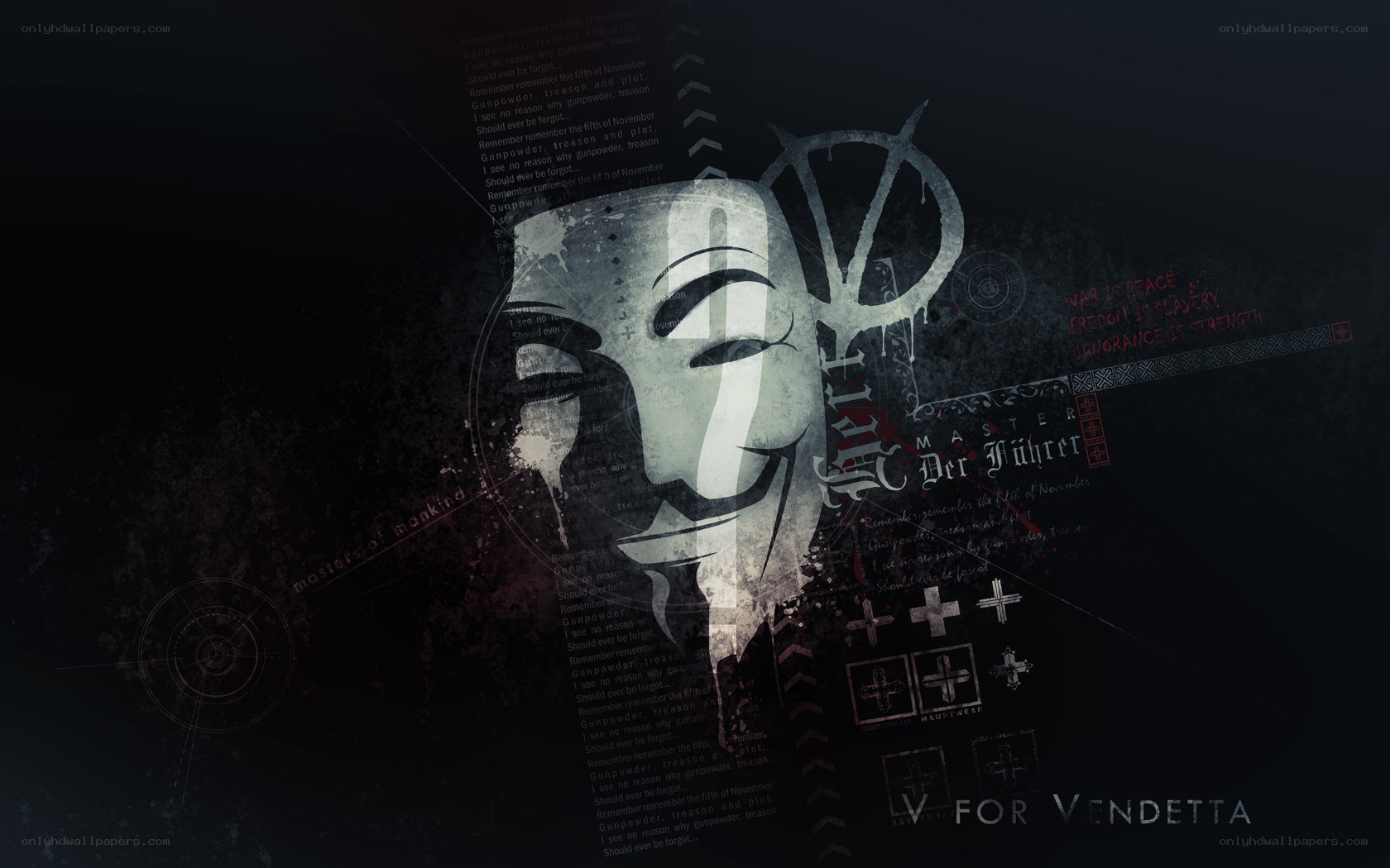 V for Vendetta themed artwork