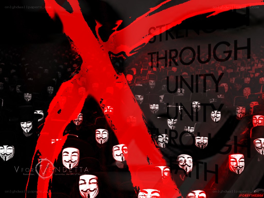 V for Vendetta themed artwork