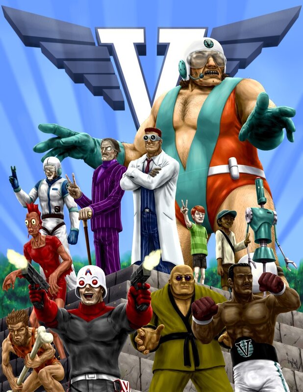 V for Victory characters