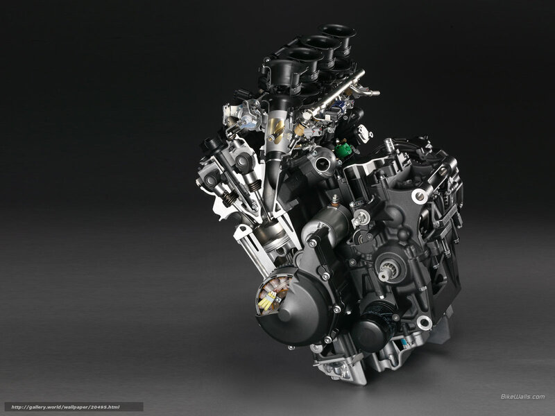 V-twin motorcycle engine