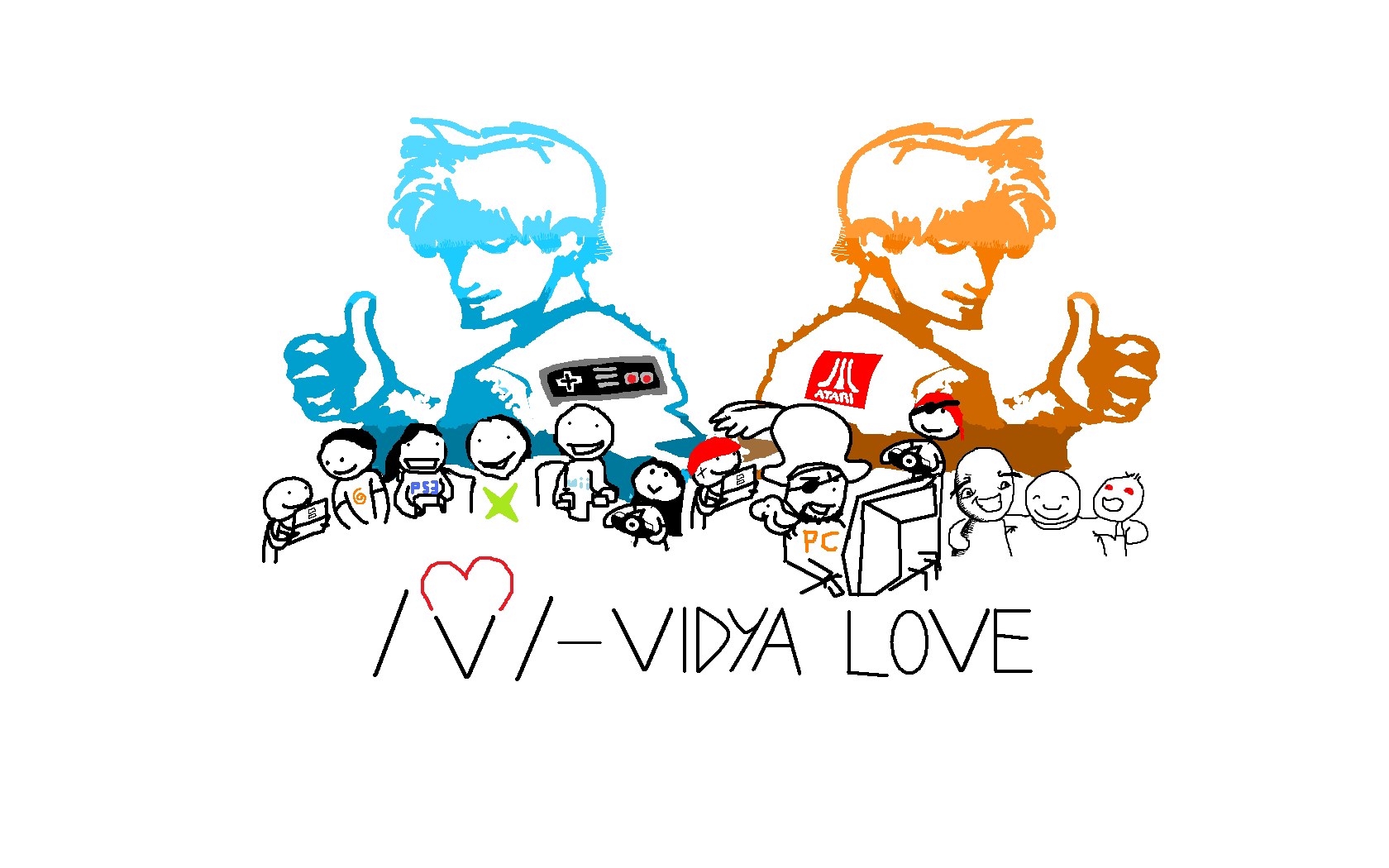 /V/-VIDYA LOVE artwork