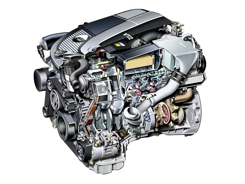 V12 engine cutaway diagram