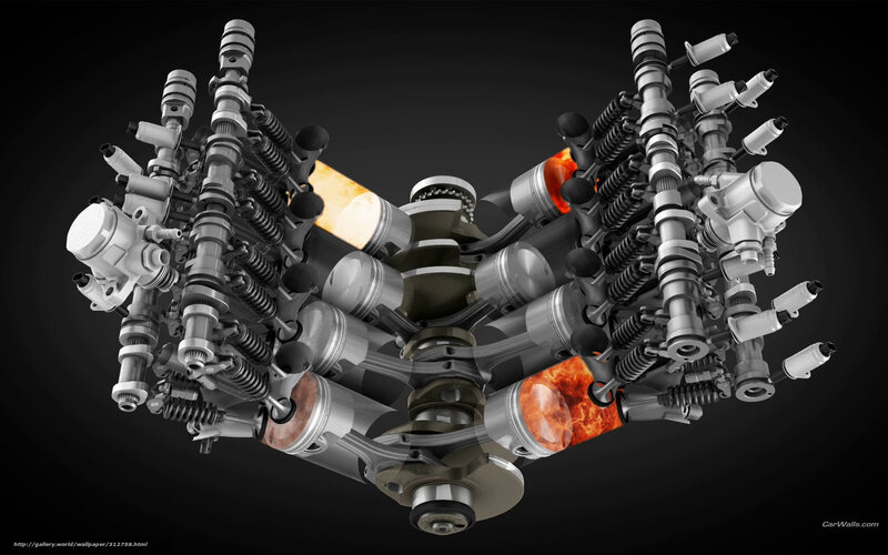V12 Engine Internals