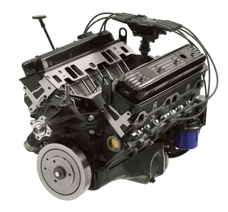V8 engine assembly