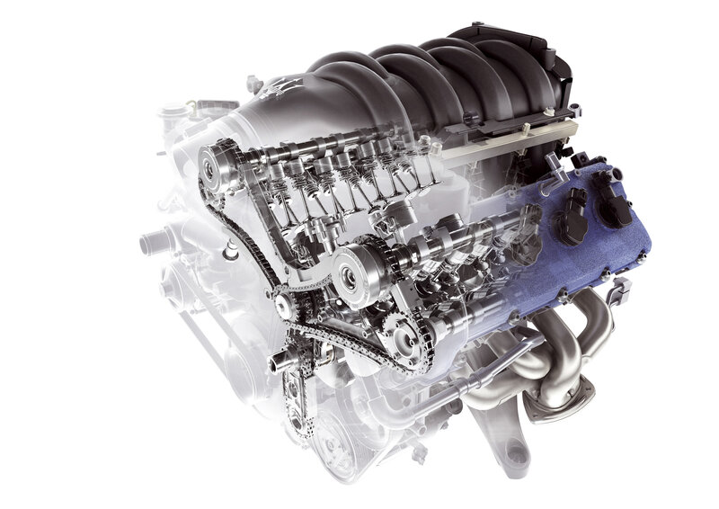 V8 Engine Cutaway