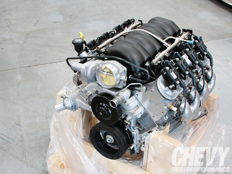 V8 Engine on Pallet