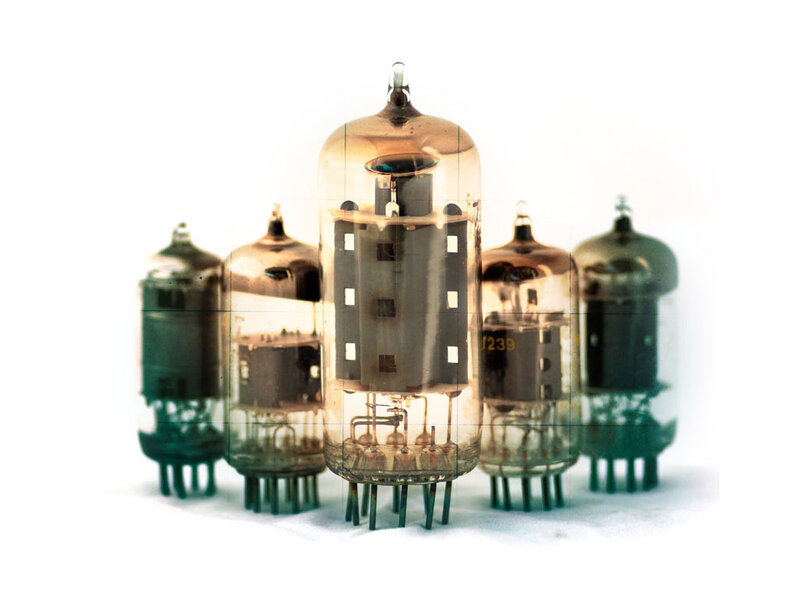 Vacuum Tubes in a Row