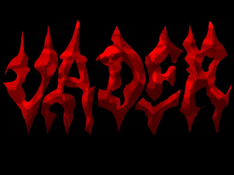 Vader band logo with faces