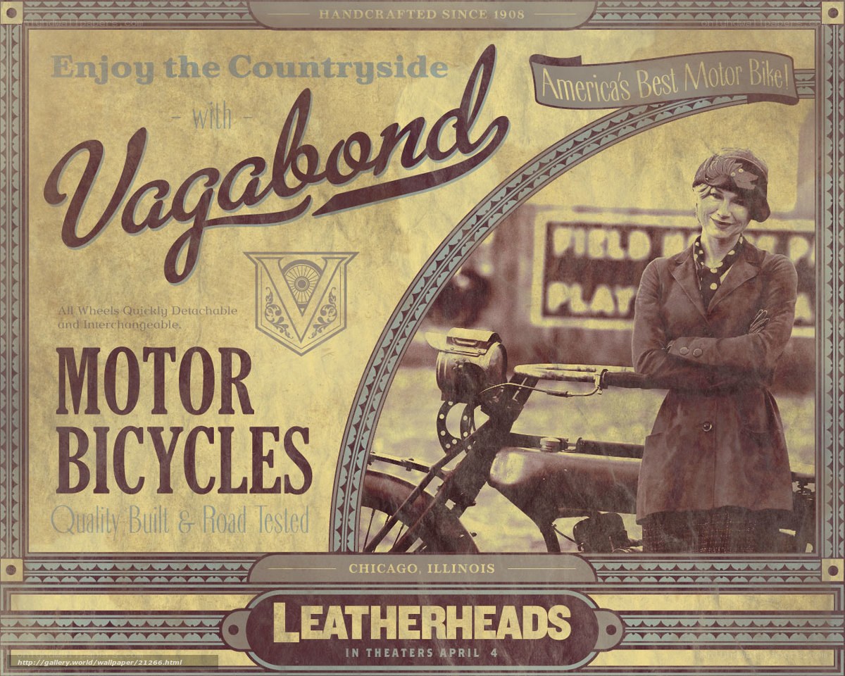 Vagabond Motor Bicycles Ad