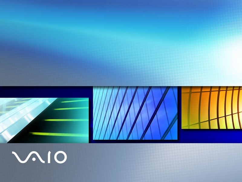 VAIO brand abstract background