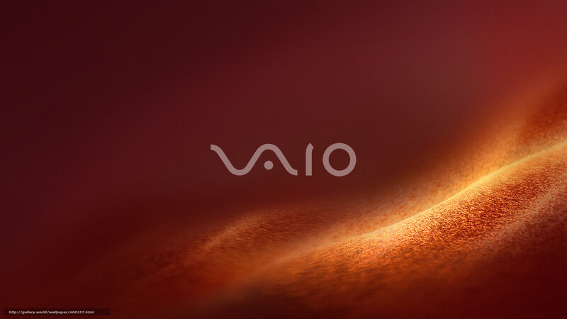 VAIO logo on abstract background