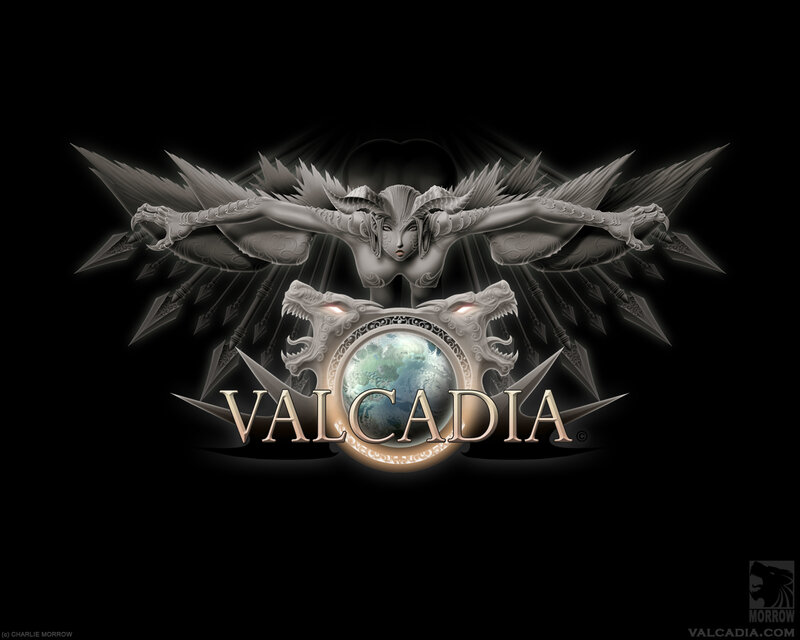 Valcadia game logo art