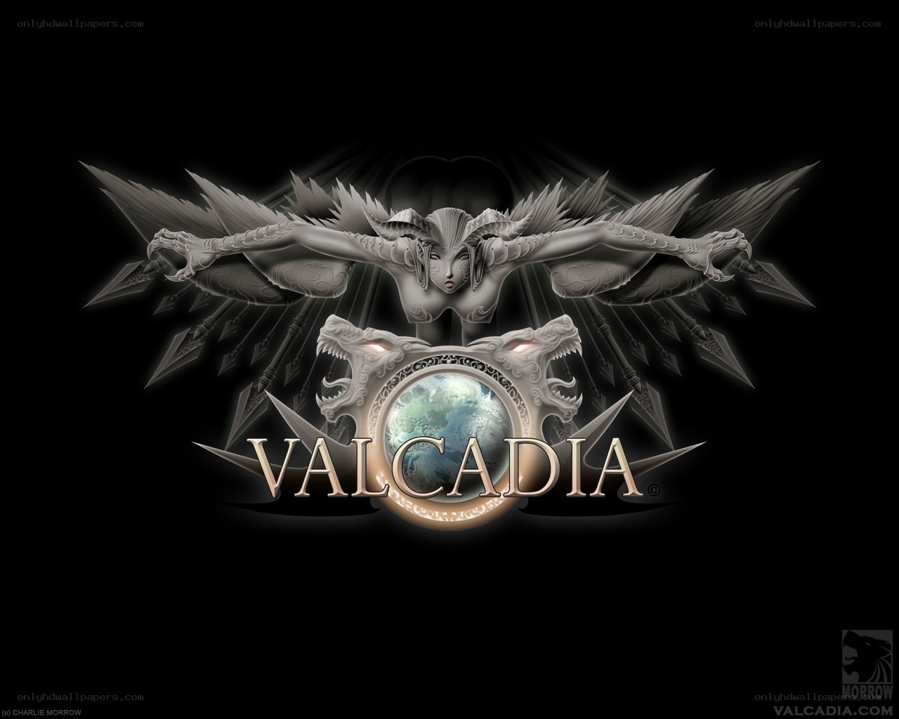 Valcadia game logo art