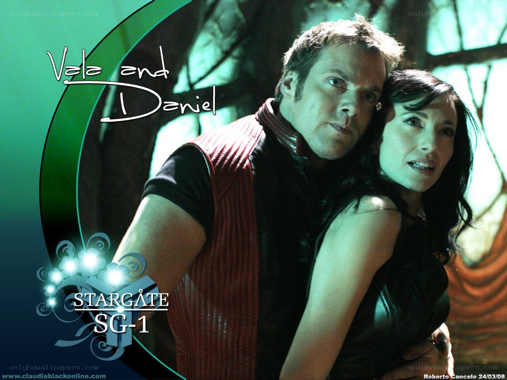 Vale and Daniel from Stargate SG-1