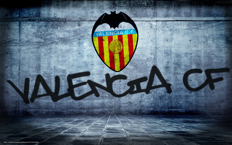 Valencia CF graffiti wall