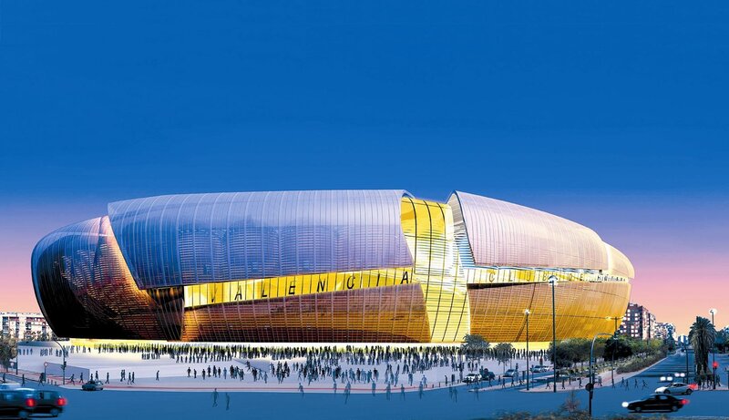 Valencia football stadium design