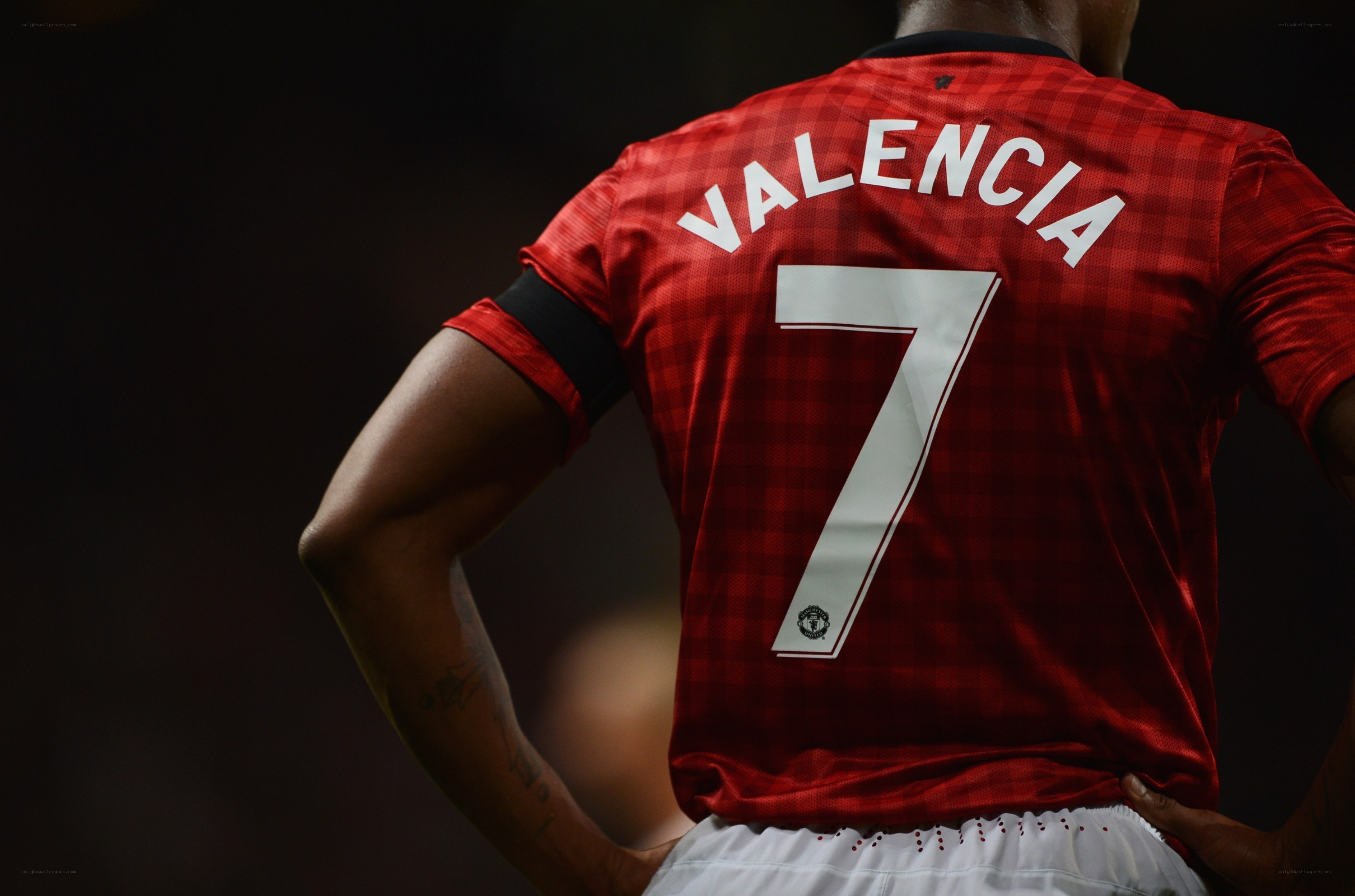 Valencia's jersey number seven