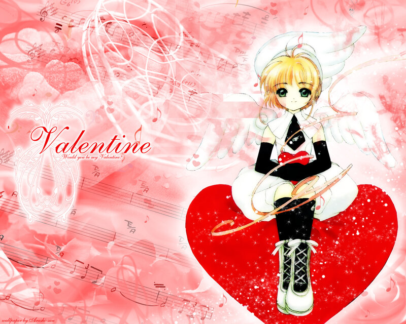 Valentine angel girl