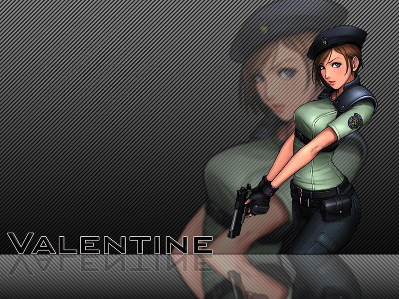 Valentine character wallpaper