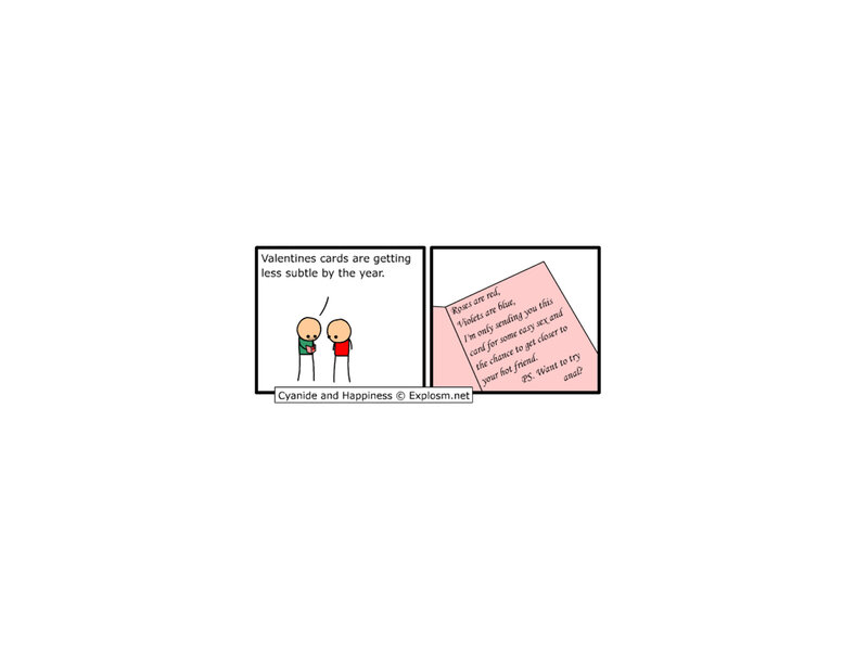 Valentine's card humor