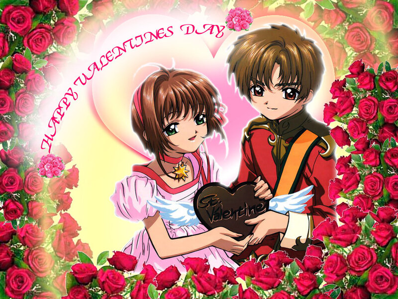 Valentine's Day anime couple