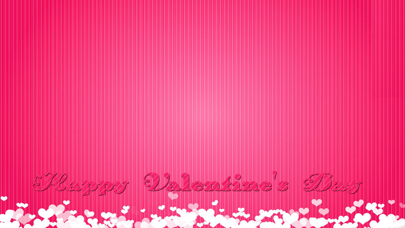 Valentine's Day Background — Pink