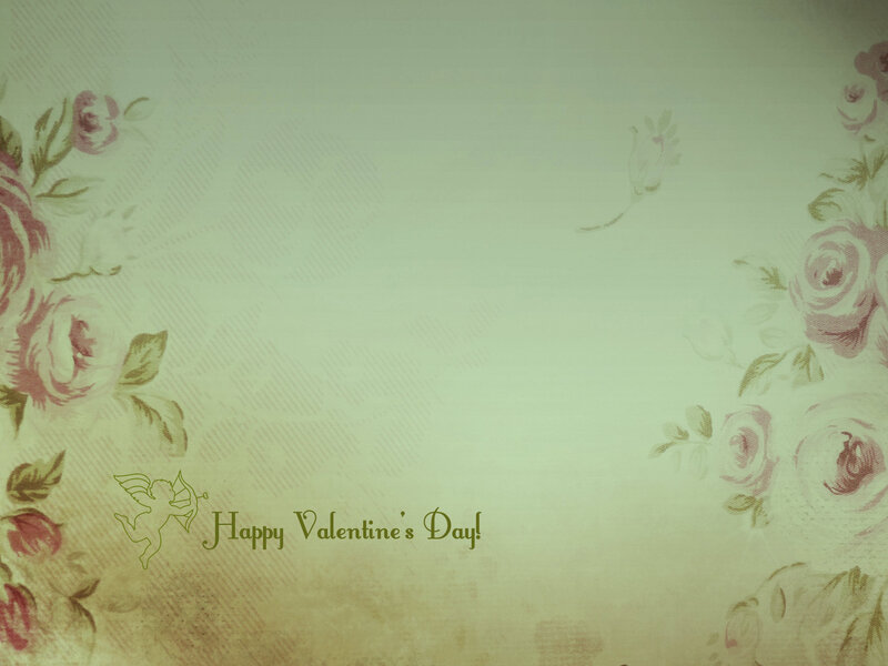 Valentine's Day Card — Green