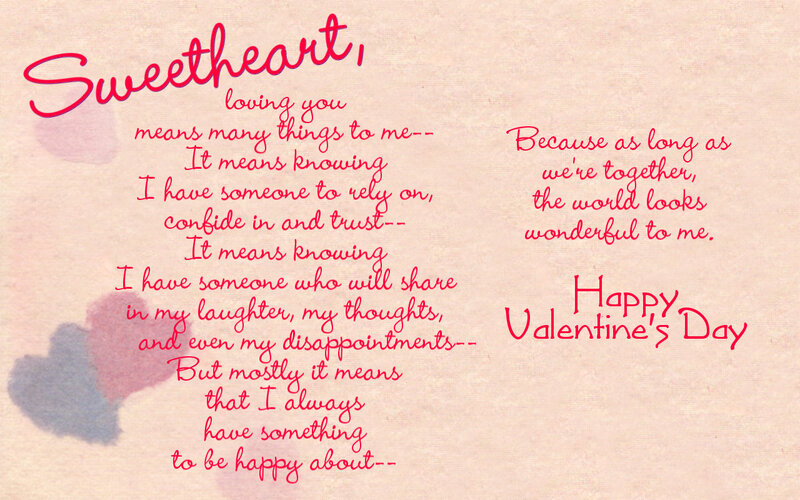 Valentine's Day Card — Pink, Romantic, Illustration