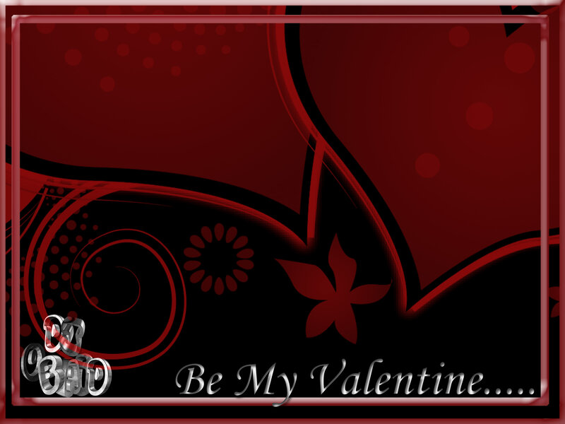 Valentine's Day Card — Red, Romantic