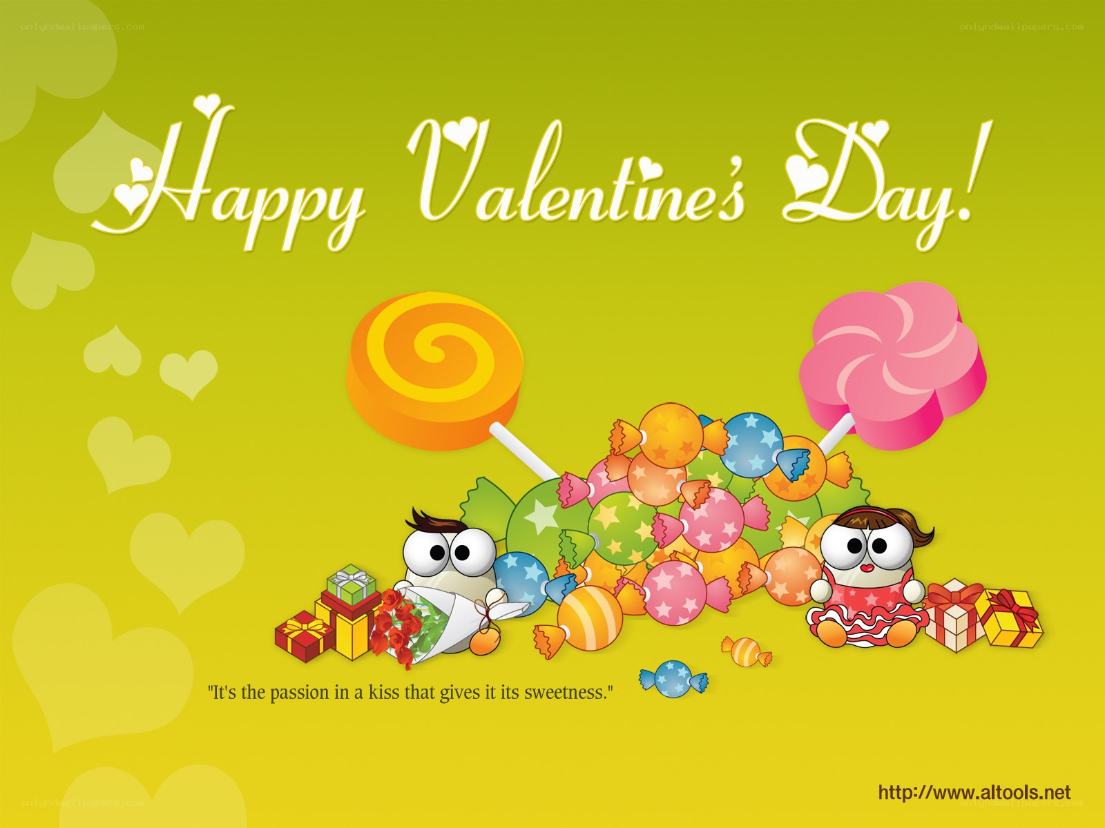 Valentine's Day cartoon