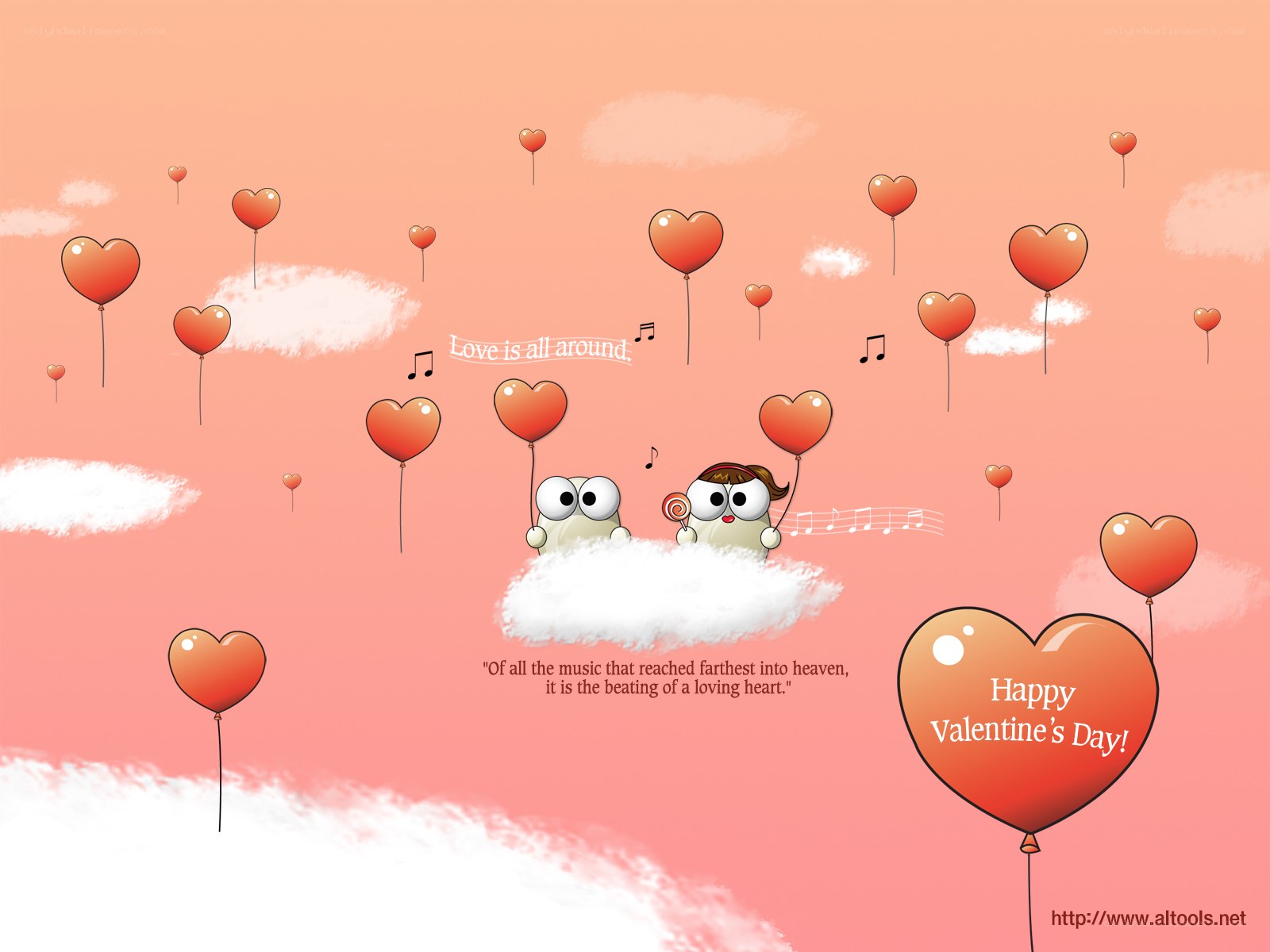 Valentine's Day cartoon