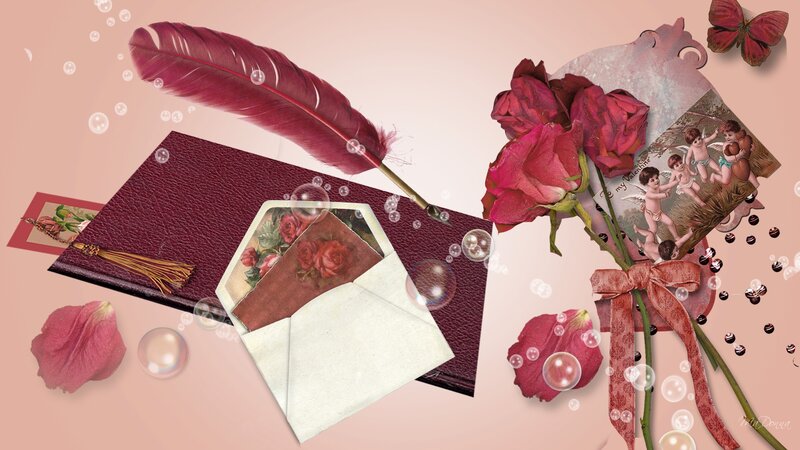 Valentine's Day Collage