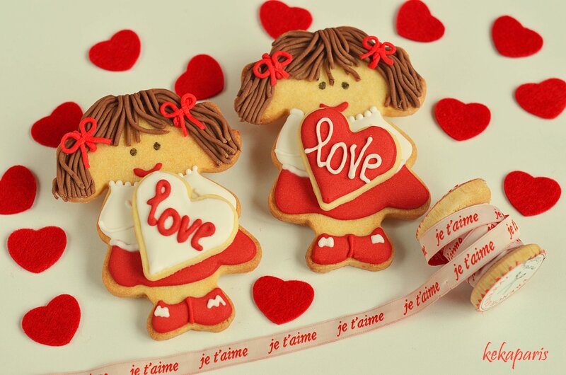 Valentine's Day Cookies — Red