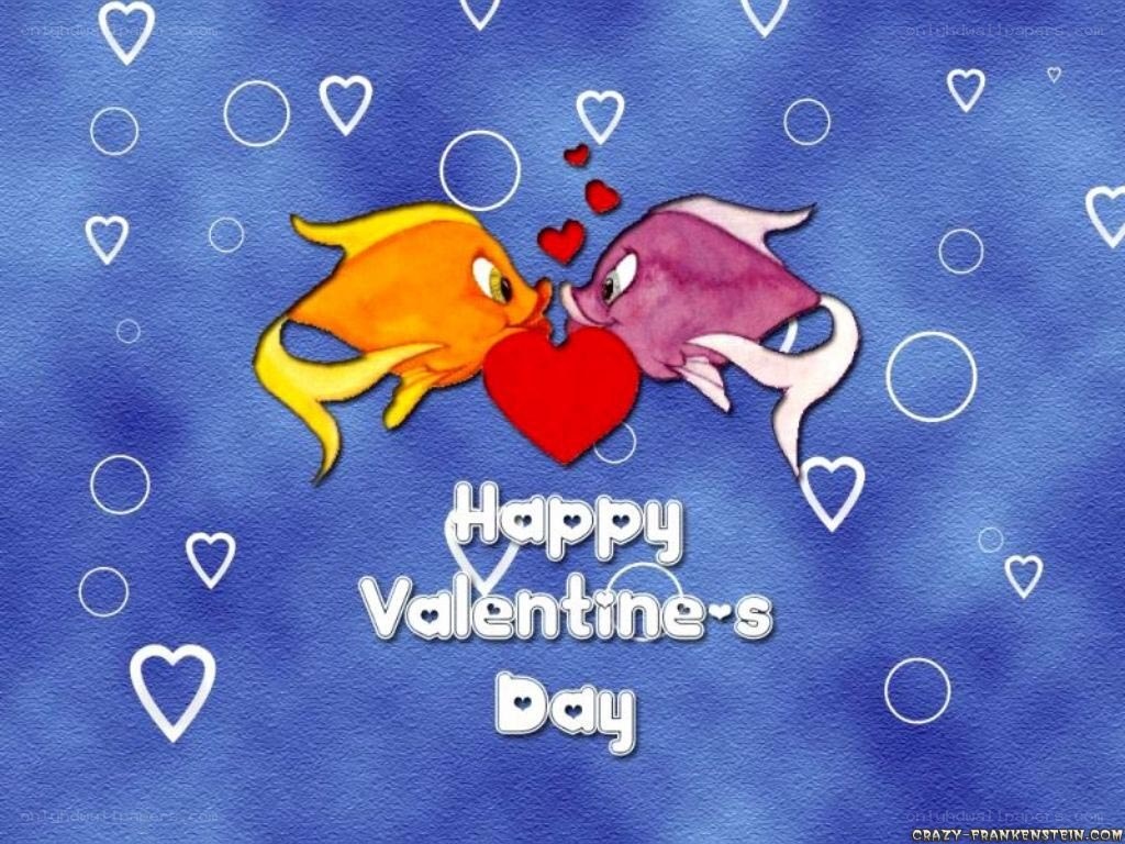 Valentine's Day fish love