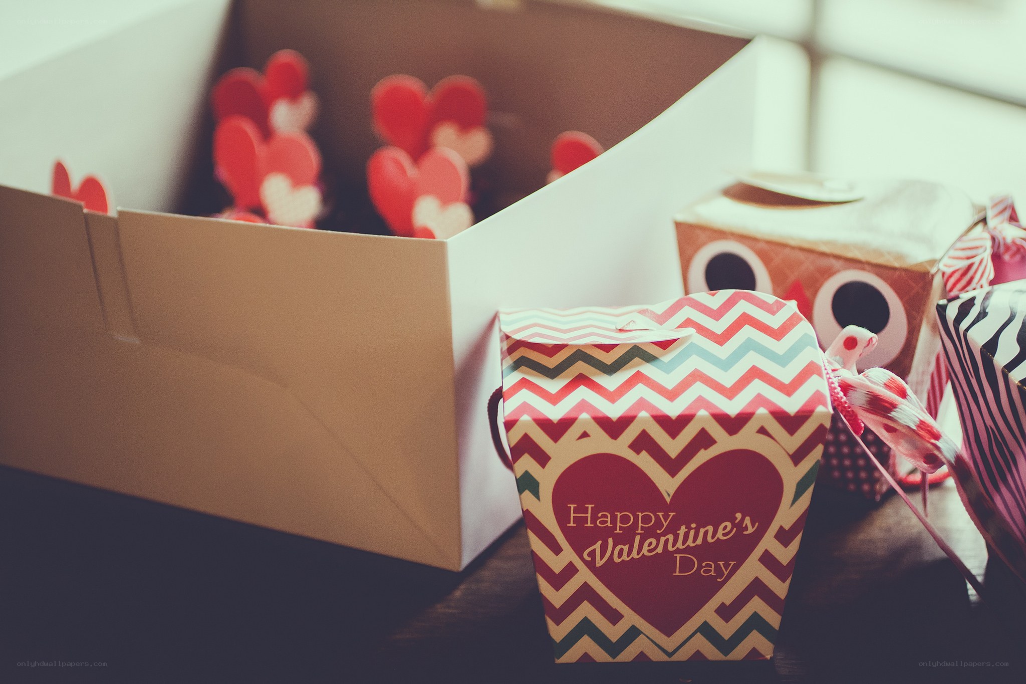 Valentine's Day gifts and decorations