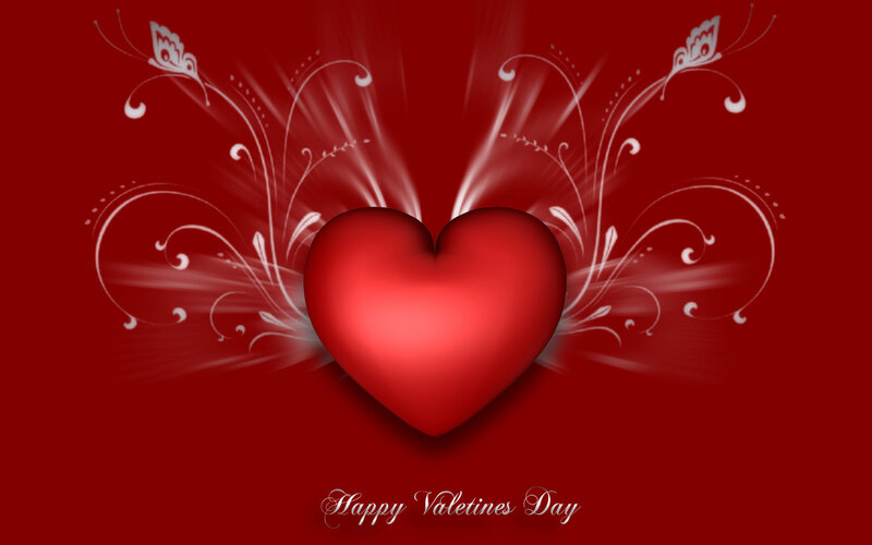 Valentine's Day heart design