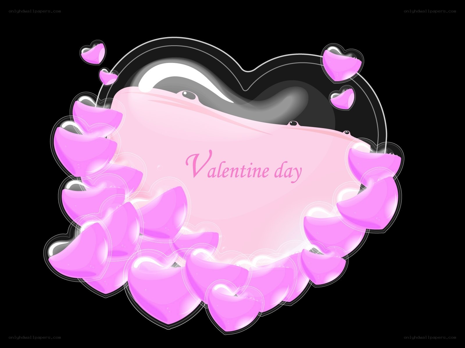 Valentine's Day heart design