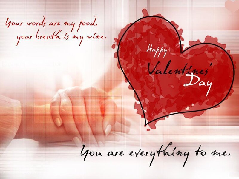 Valentine's Day love card