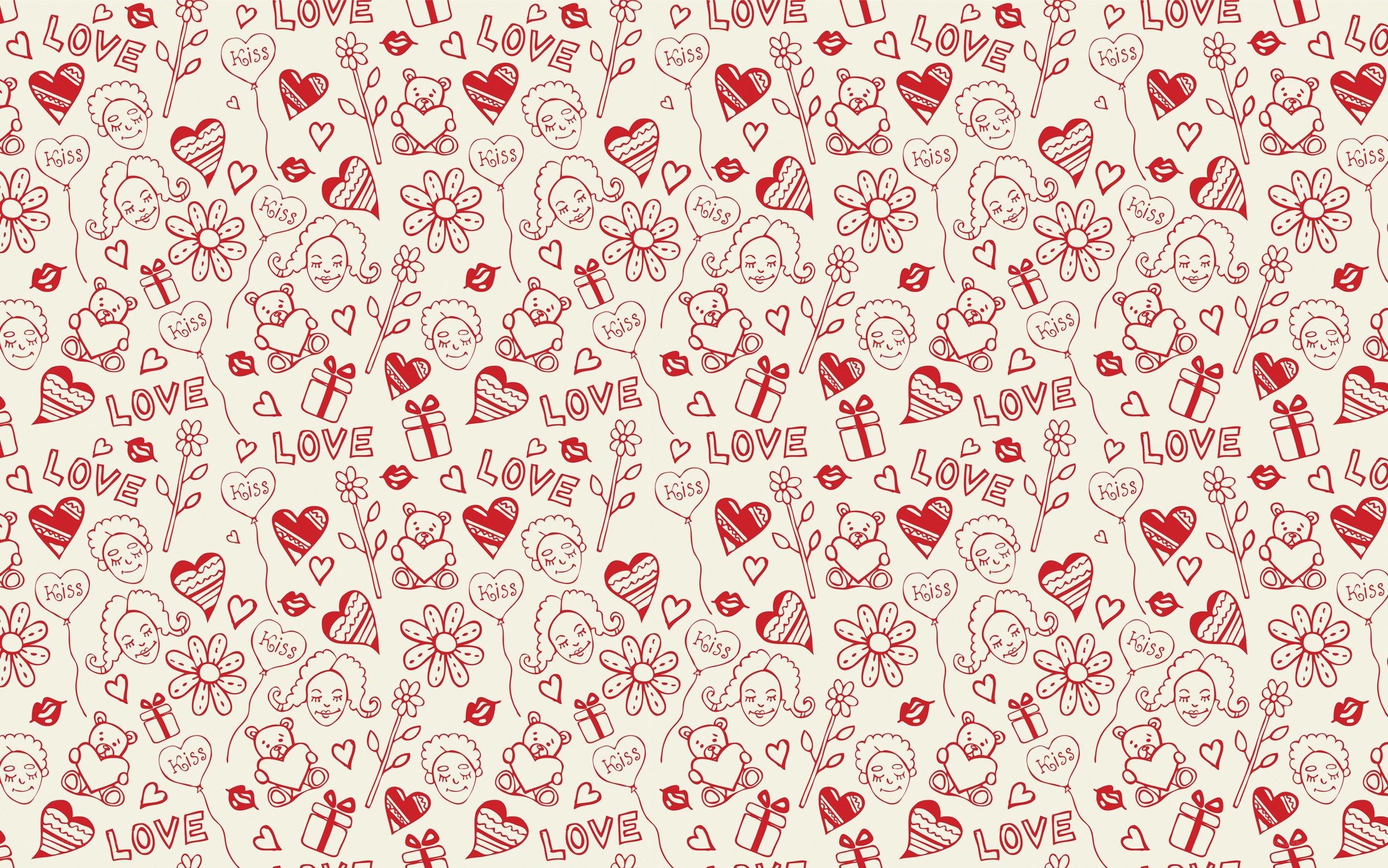 valentine's day pattern