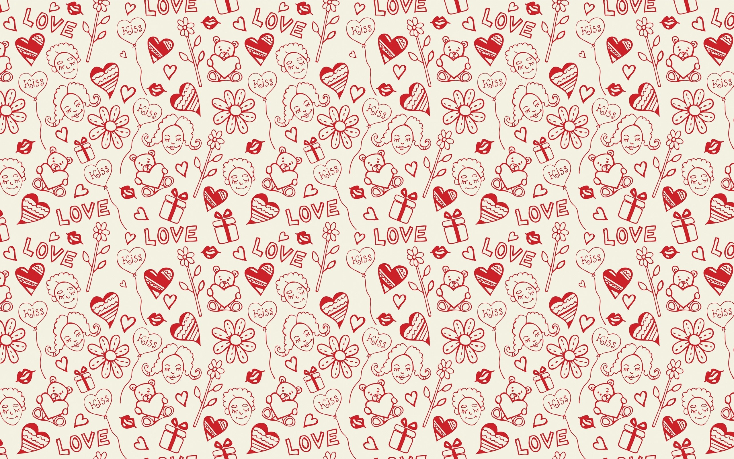 valentine's day pattern