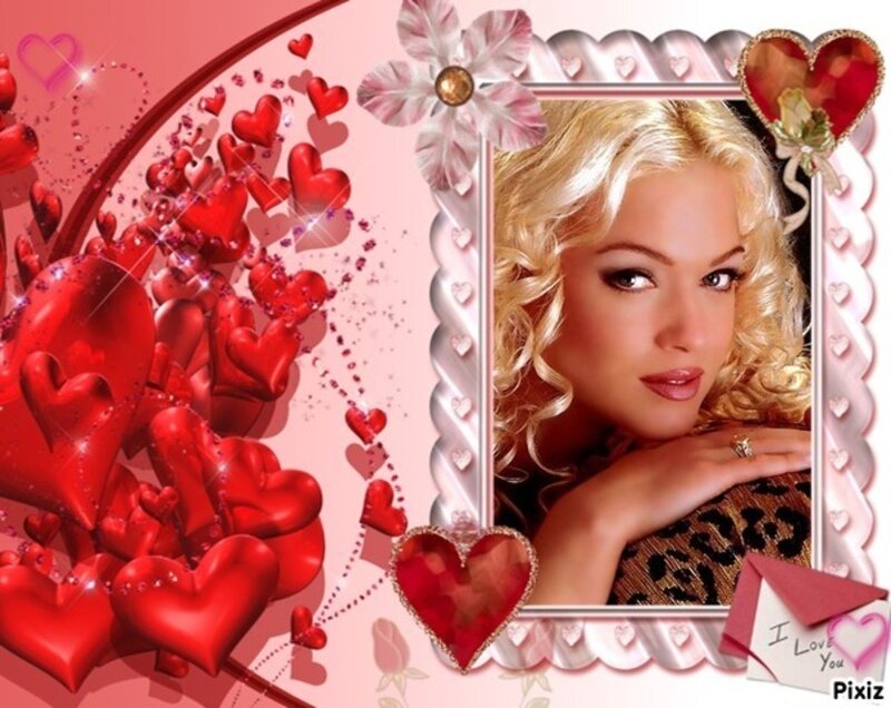 Valentine's Day photo frame