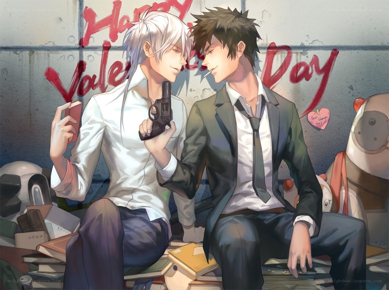 Valentine's Day with guns